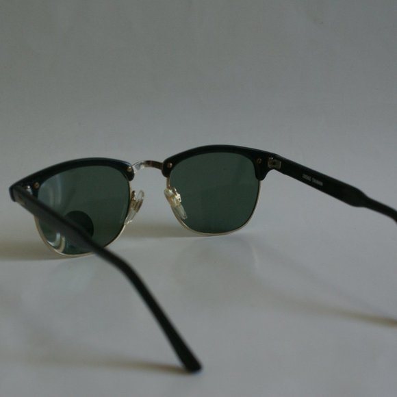 NWT True Vintage Clubman/Soho style combo frame / G-15 glass lens sunglasses - Picture 3 of 4